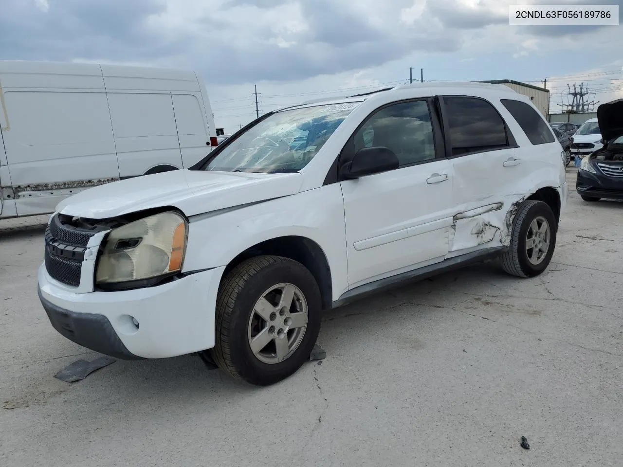 2005 Chevrolet Equinox Lt VIN: 2CNDL63F056189786 Lot: 70624724