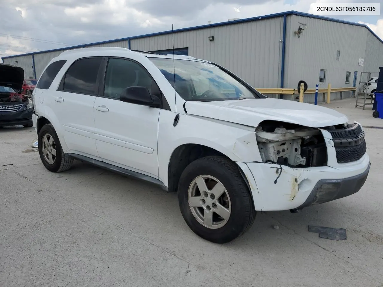 2005 Chevrolet Equinox Lt VIN: 2CNDL63F056189786 Lot: 70624724