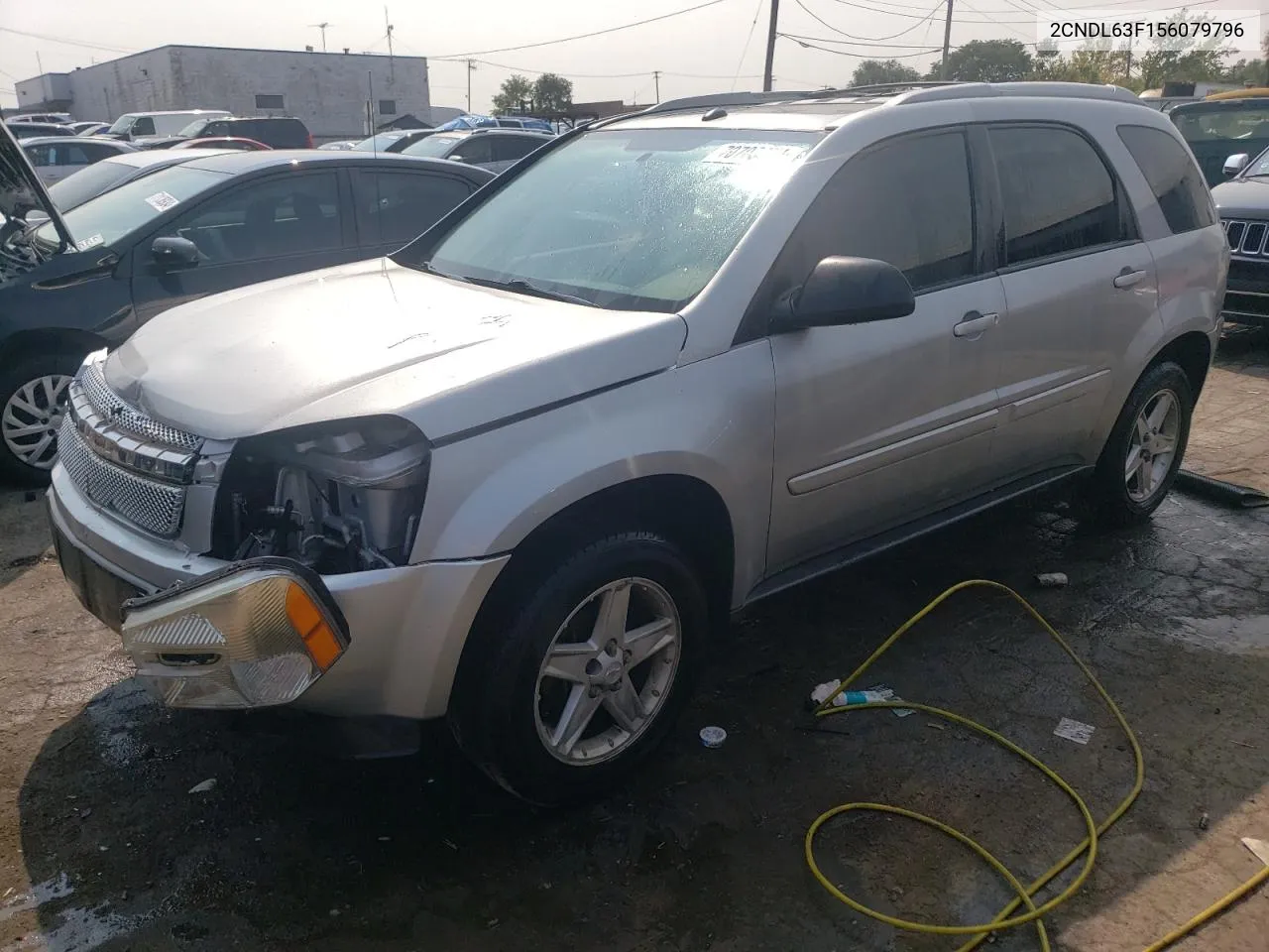 2005 Chevrolet Equinox Lt VIN: 2CNDL63F156079796 Lot: 70703274