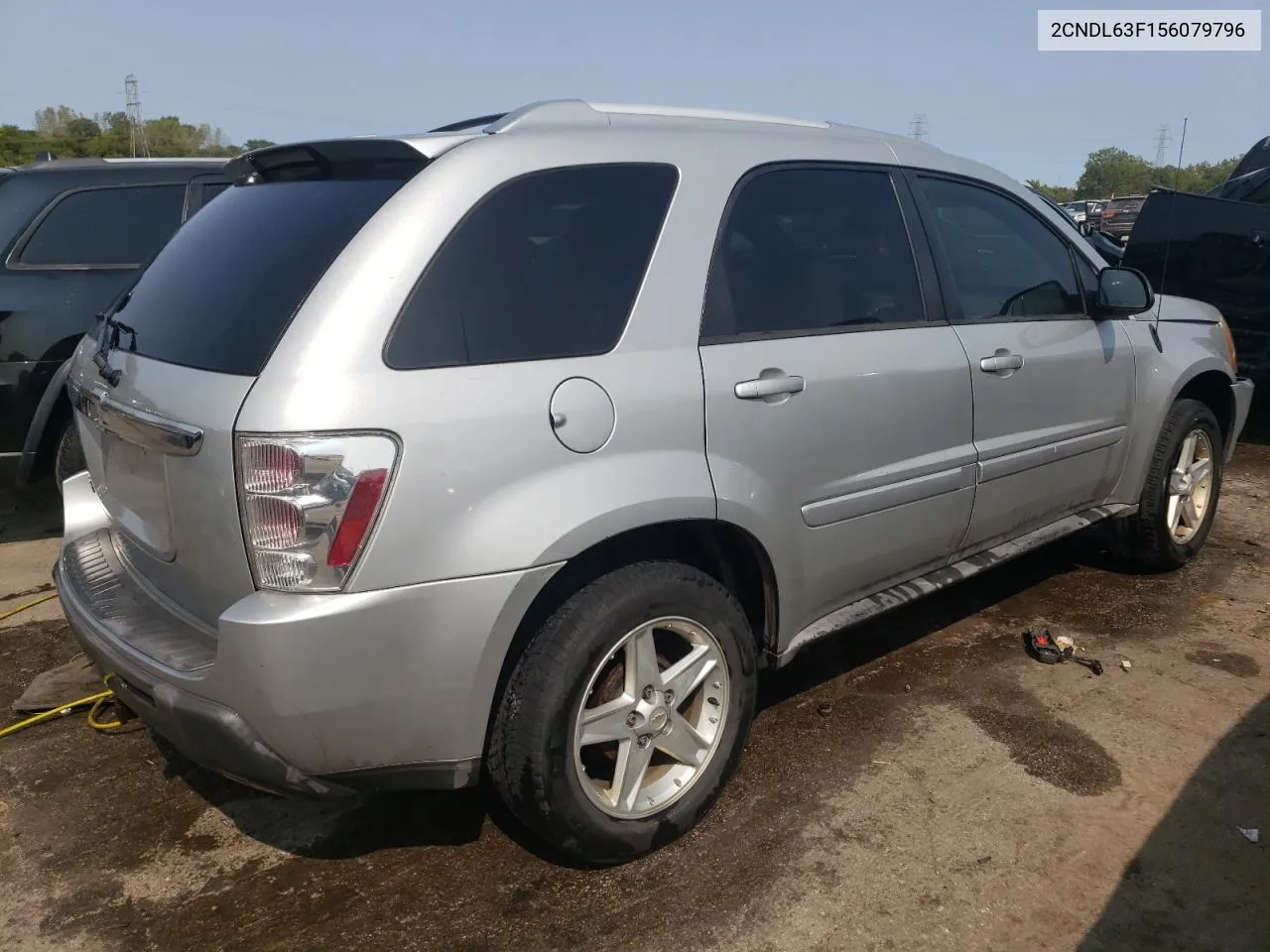 2005 Chevrolet Equinox Lt VIN: 2CNDL63F156079796 Lot: 70703274