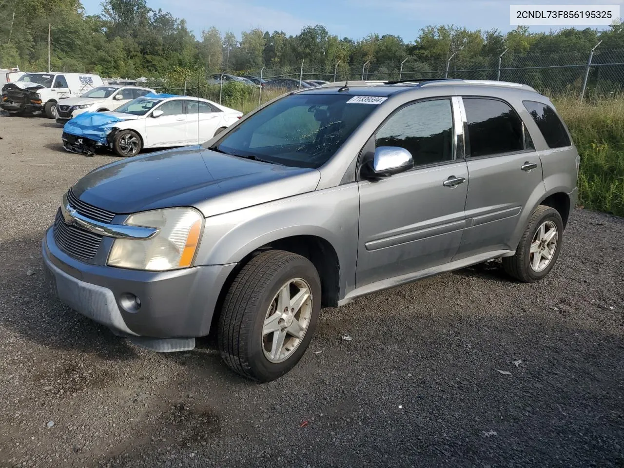 2CNDL73F856195325 2005 Chevrolet Equinox Lt