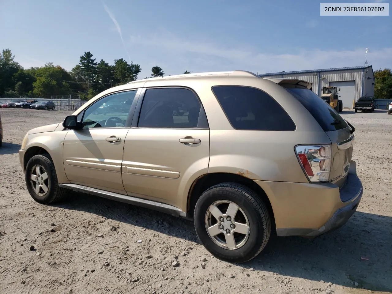 2005 Chevrolet Equinox Lt VIN: 2CNDL73F856107602 Lot: 71632674