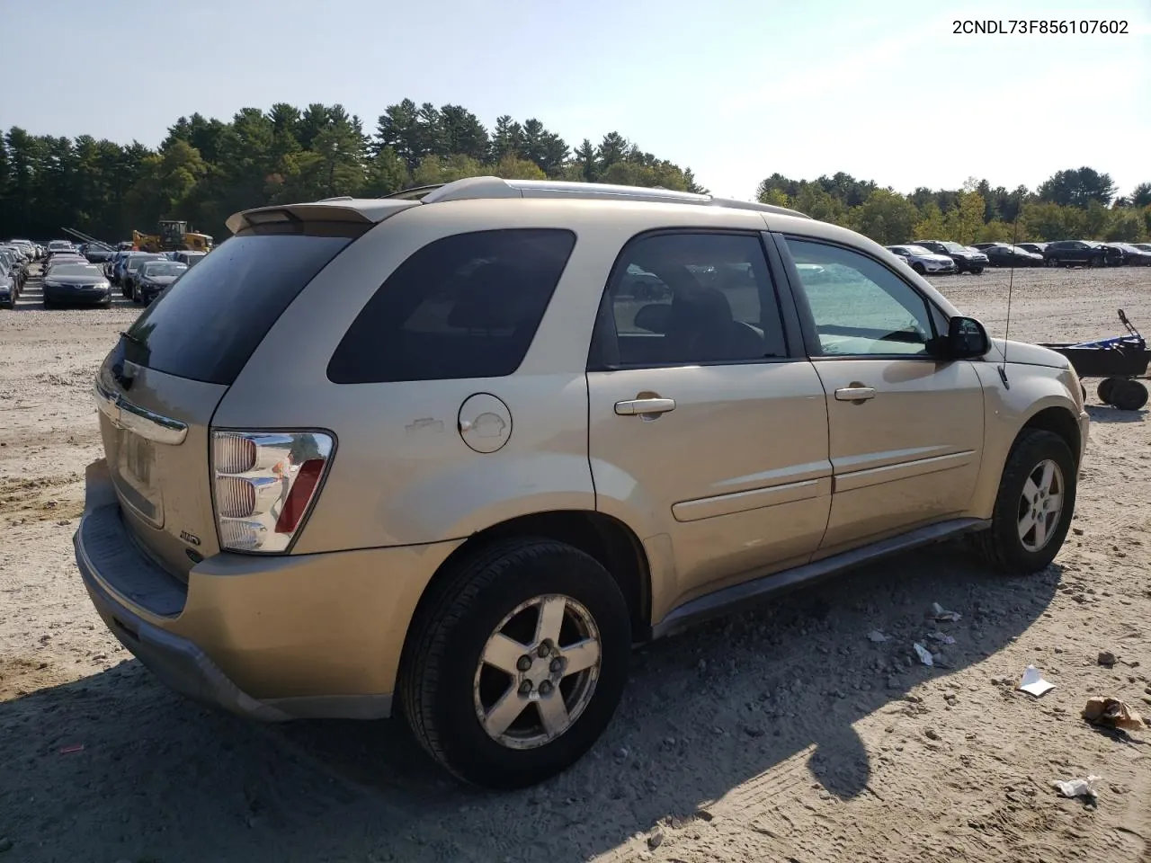 2005 Chevrolet Equinox Lt VIN: 2CNDL73F856107602 Lot: 71632674