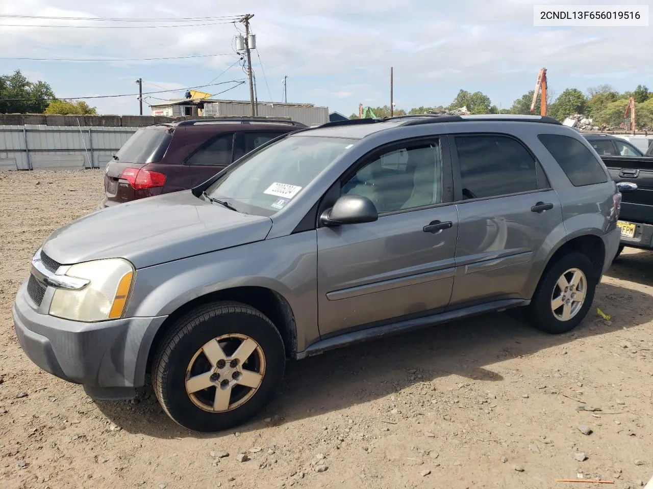 2005 Chevrolet Equinox Ls VIN: 2CNDL13F656019516 Lot: 72005204