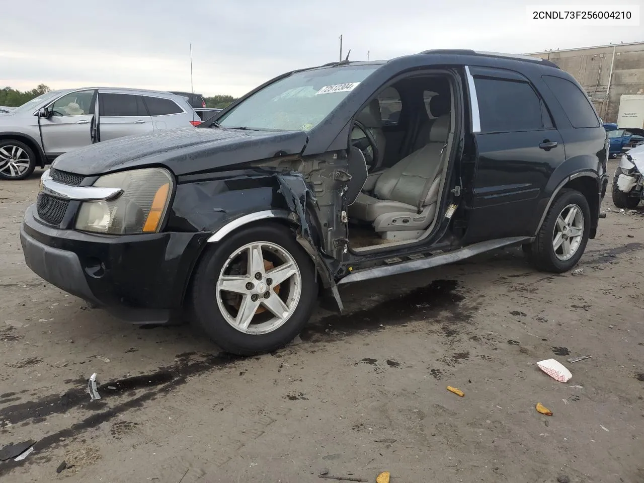 2005 Chevrolet Equinox Lt VIN: 2CNDL73F256004210 Lot: 72512304