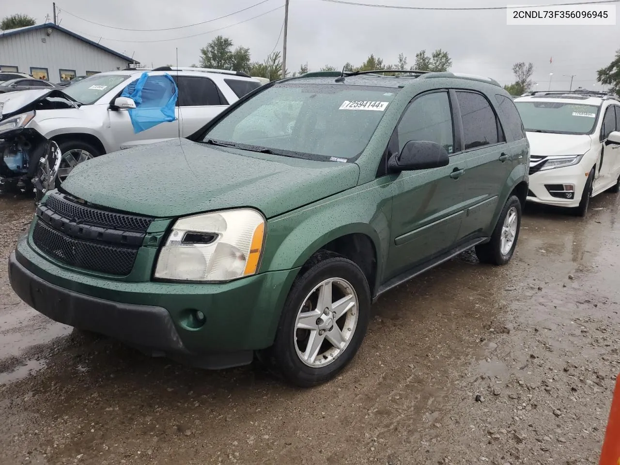 2005 Chevrolet Equinox Lt VIN: 2CNDL73F356096945 Lot: 72594144