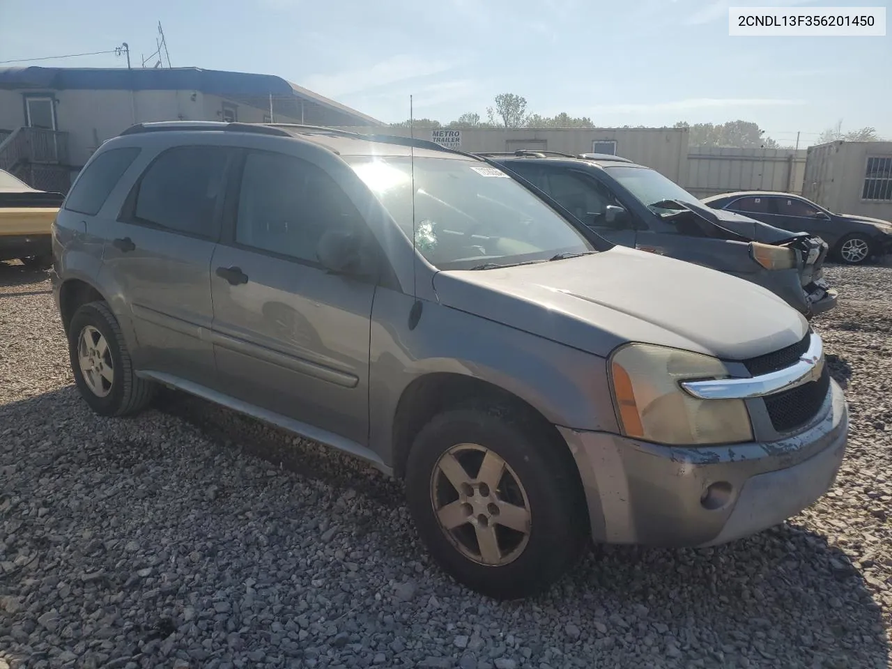 2005 Chevrolet Equinox Ls VIN: 2CNDL13F356201450 Lot: 72786554