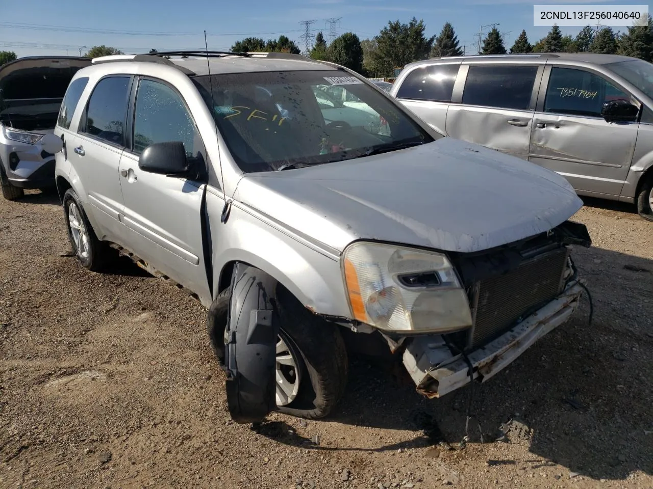 2005 Chevrolet Equinox Ls VIN: 2CNDL13F256040640 Lot: 73347454