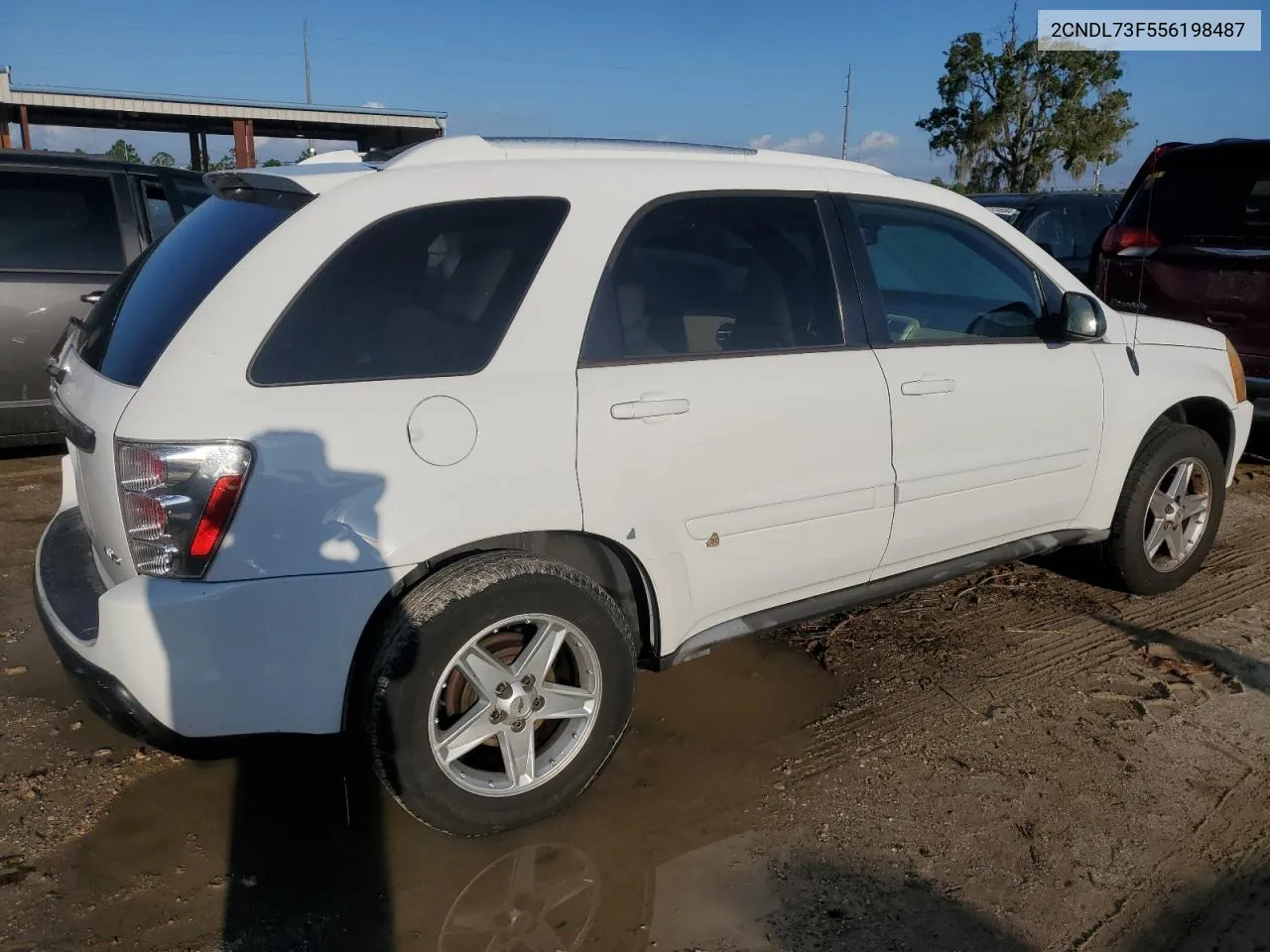 2005 Chevrolet Equinox Lt VIN: 2CNDL73F556198487 Lot: 73779354