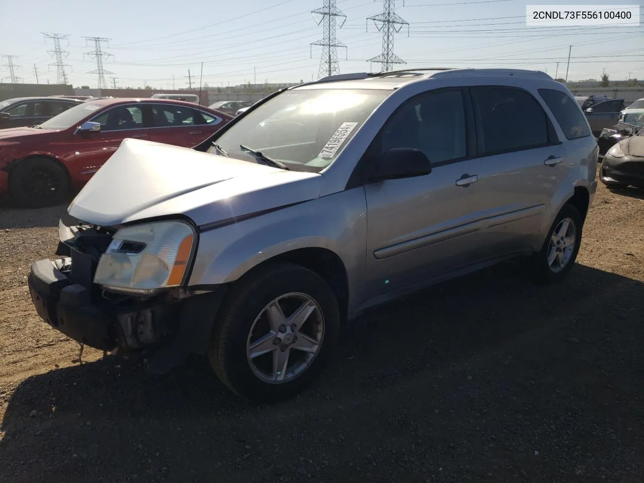 2CNDL73F556100400 2005 Chevrolet Equinox Lt