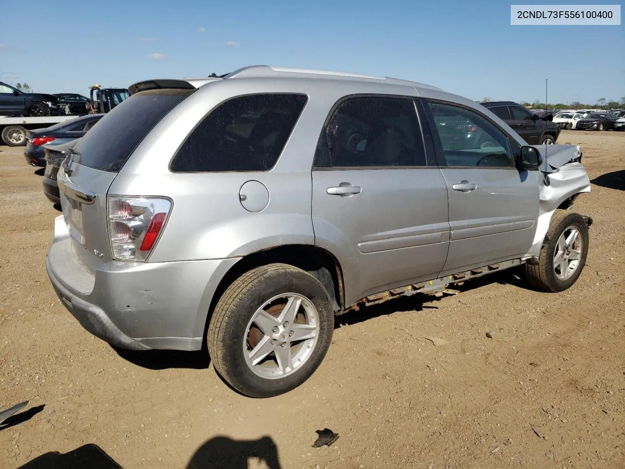 2005 Chevrolet Equinox Lt VIN: 2CNDL73F556100400 Lot: 74196554