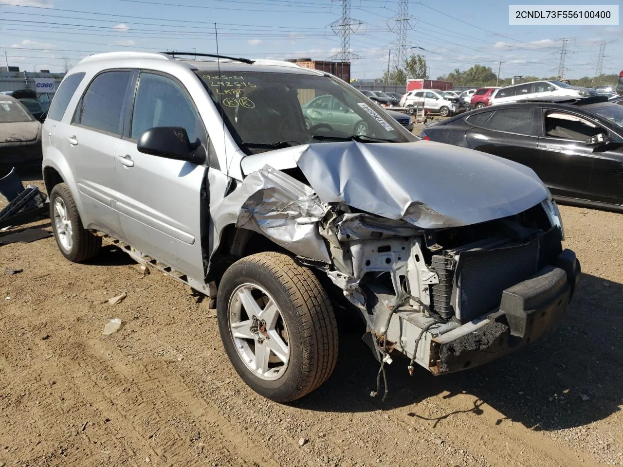 2CNDL73F556100400 2005 Chevrolet Equinox Lt