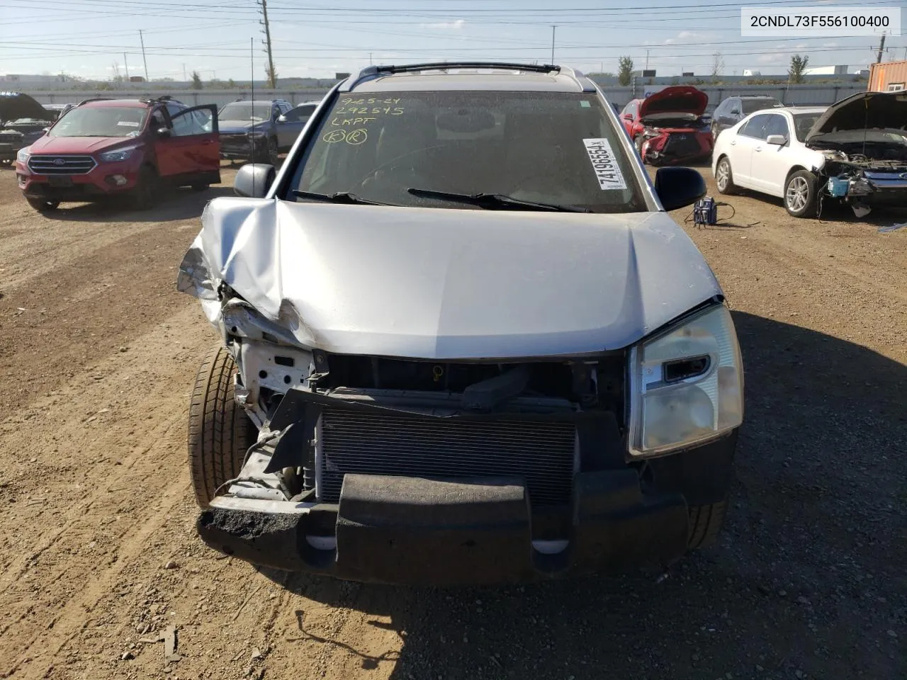 2CNDL73F556100400 2005 Chevrolet Equinox Lt