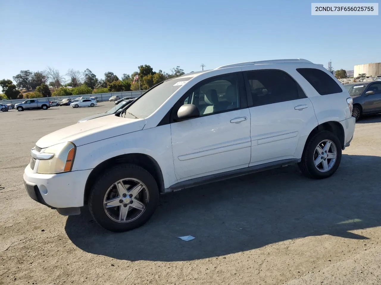 2005 Chevrolet Equinox Lt VIN: 2CNDL73F656025755 Lot: 74317554