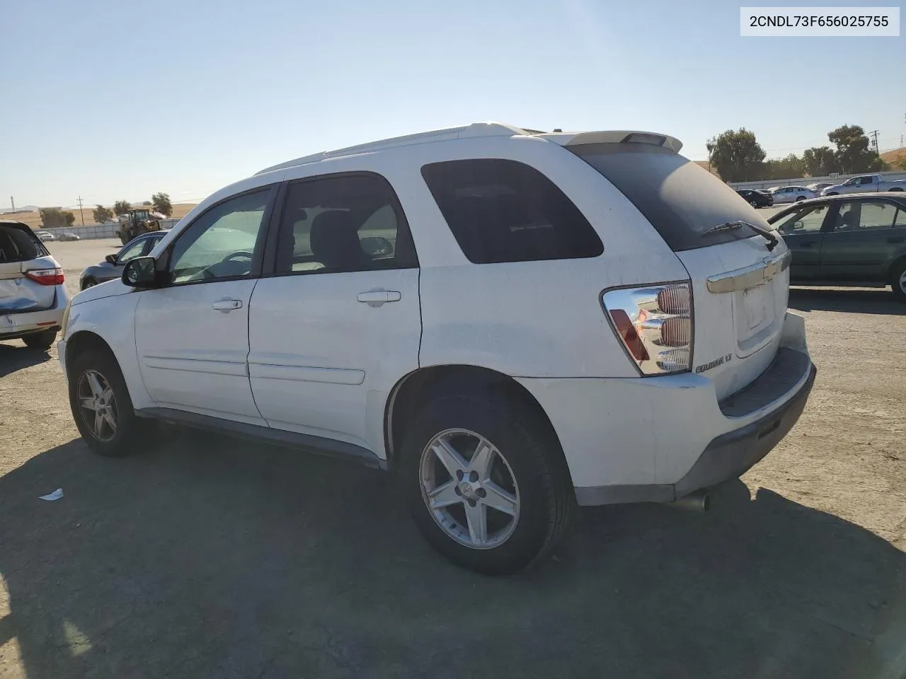 2005 Chevrolet Equinox Lt VIN: 2CNDL73F656025755 Lot: 74317554