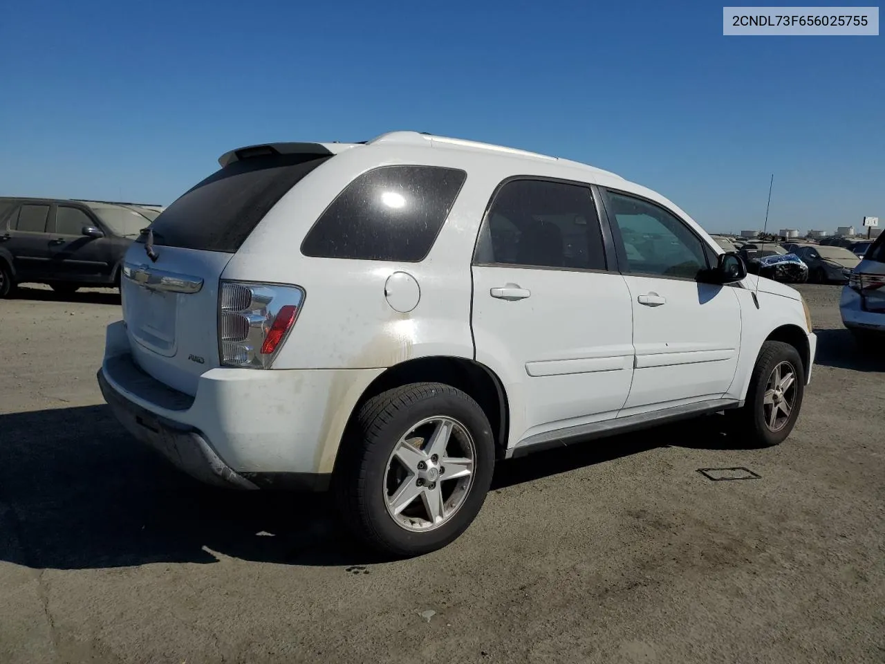 2005 Chevrolet Equinox Lt VIN: 2CNDL73F656025755 Lot: 74317554