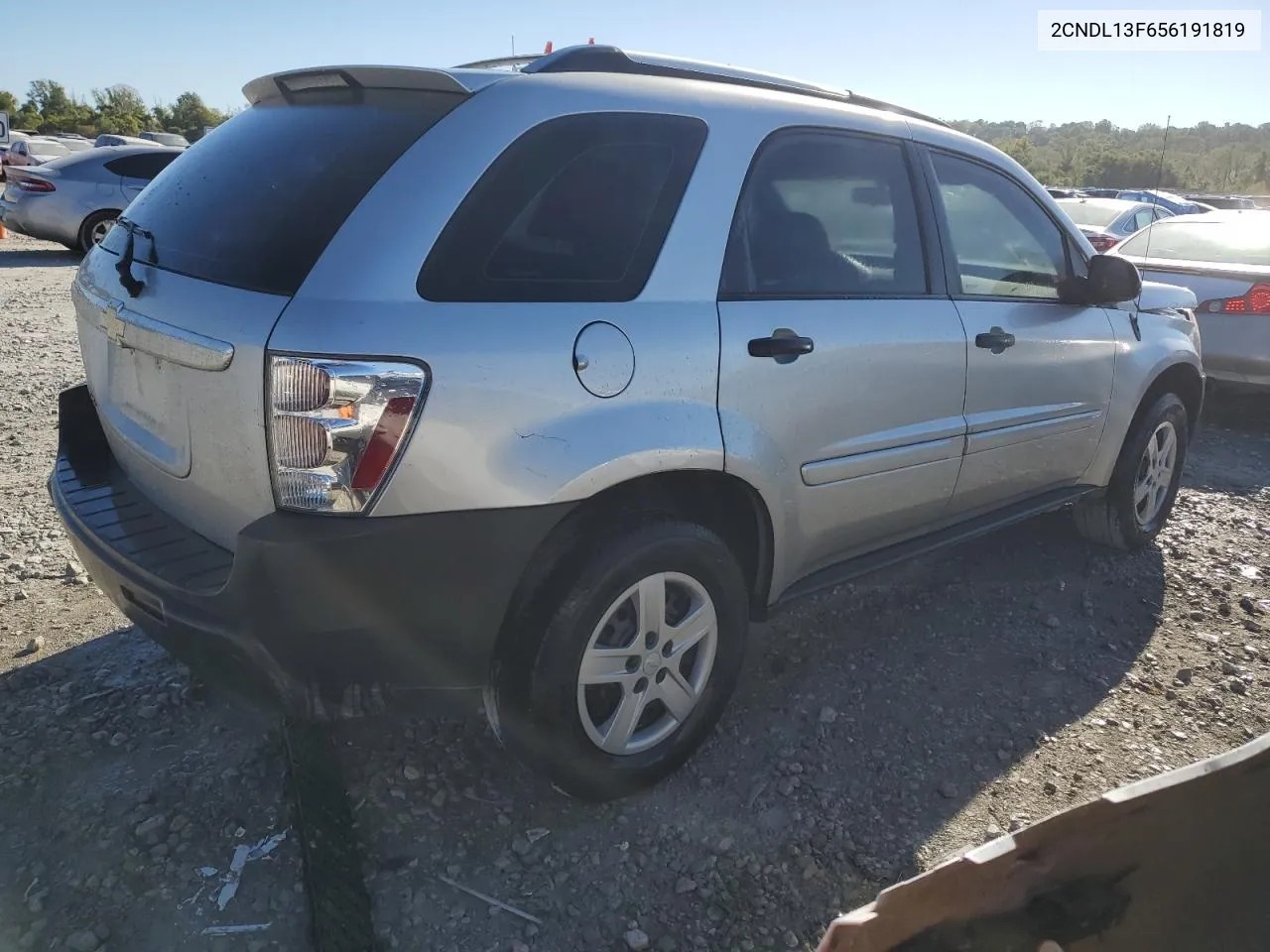 2005 Chevrolet Equinox Ls VIN: 2CNDL13F656191819 Lot: 74784374