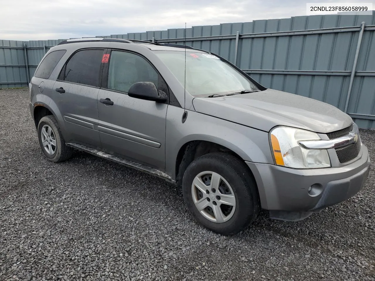 2005 Chevrolet Equinox Ls VIN: 2CNDL23F856058999 Lot: 75034424