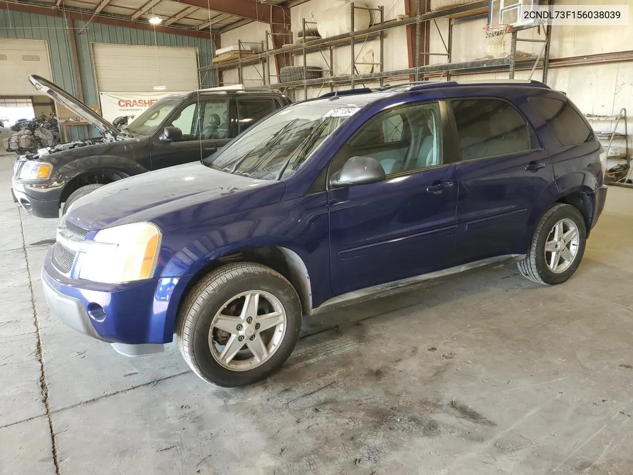 2005 Chevrolet Equinox Lt VIN: 2CNDL73F156038039 Lot: 75671364