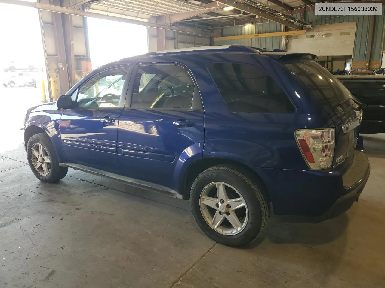 2005 Chevrolet Equinox Lt VIN: 2CNDL73F156038039 Lot: 75671364