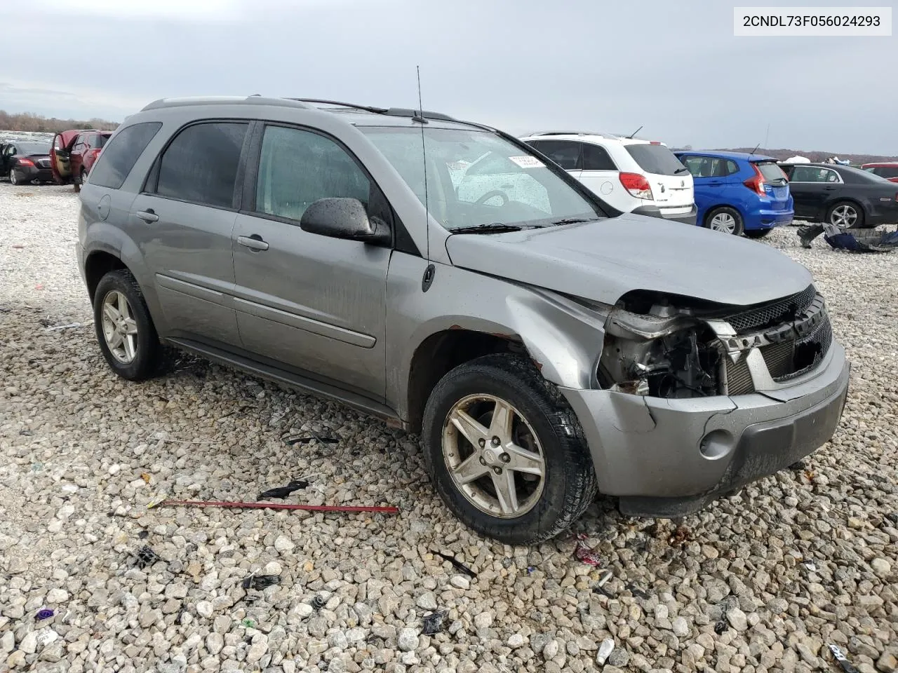 2005 Chevrolet Equinox Lt VIN: 2CNDL73F056024293 Lot: 78369084