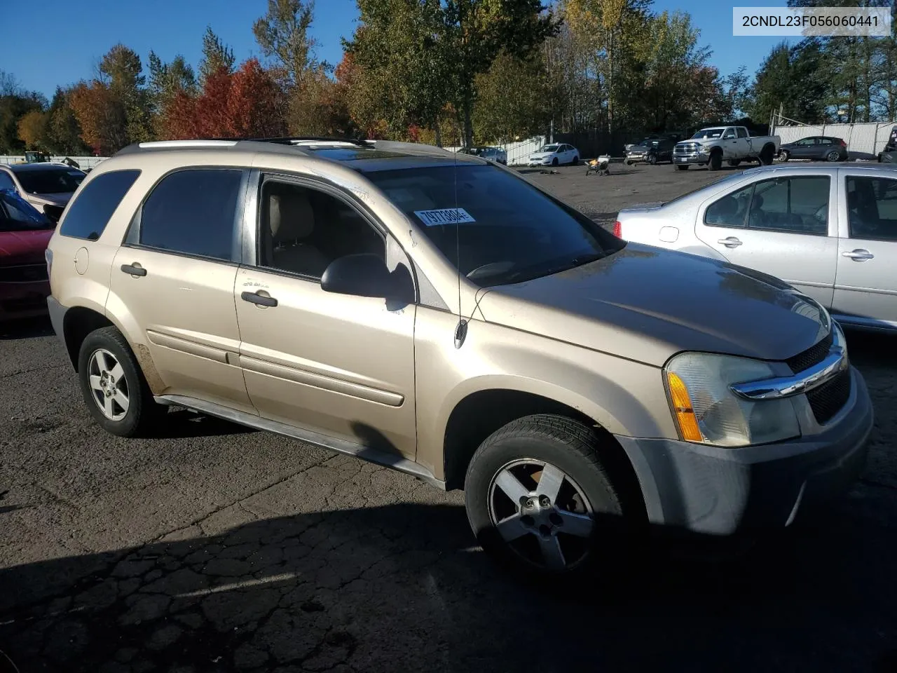 2005 Chevrolet Equinox Ls VIN: 2CNDL23F056060441 Lot: 79773804