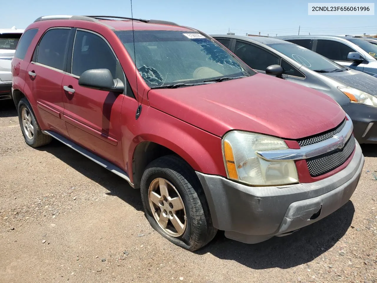 2005 Chevrolet Equinox Ls VIN: 2CNDL23F656061996 Lot: 81569383