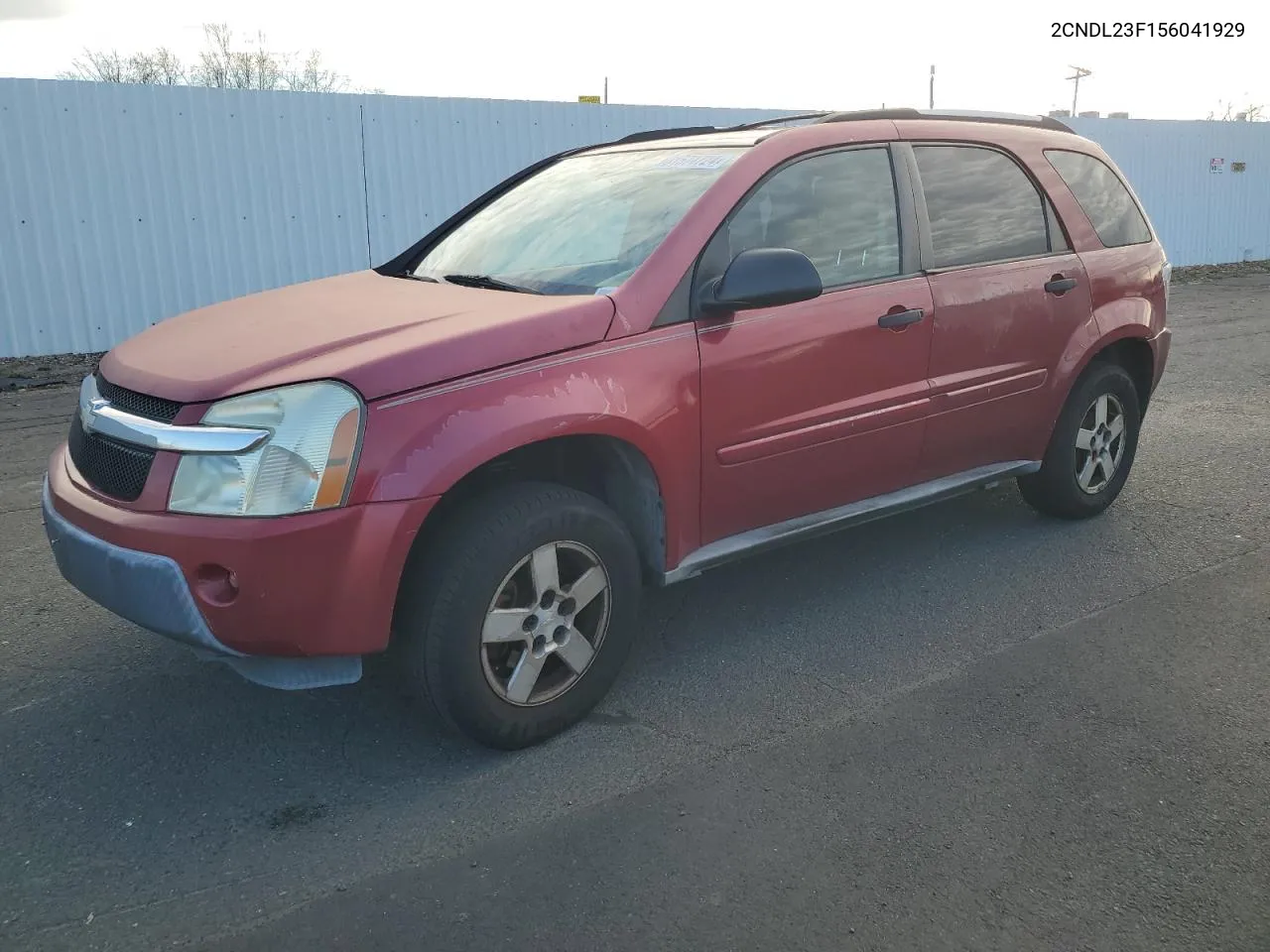 2005 Chevrolet Equinox Ls VIN: 2CNDL23F156041929 Lot: 81574724