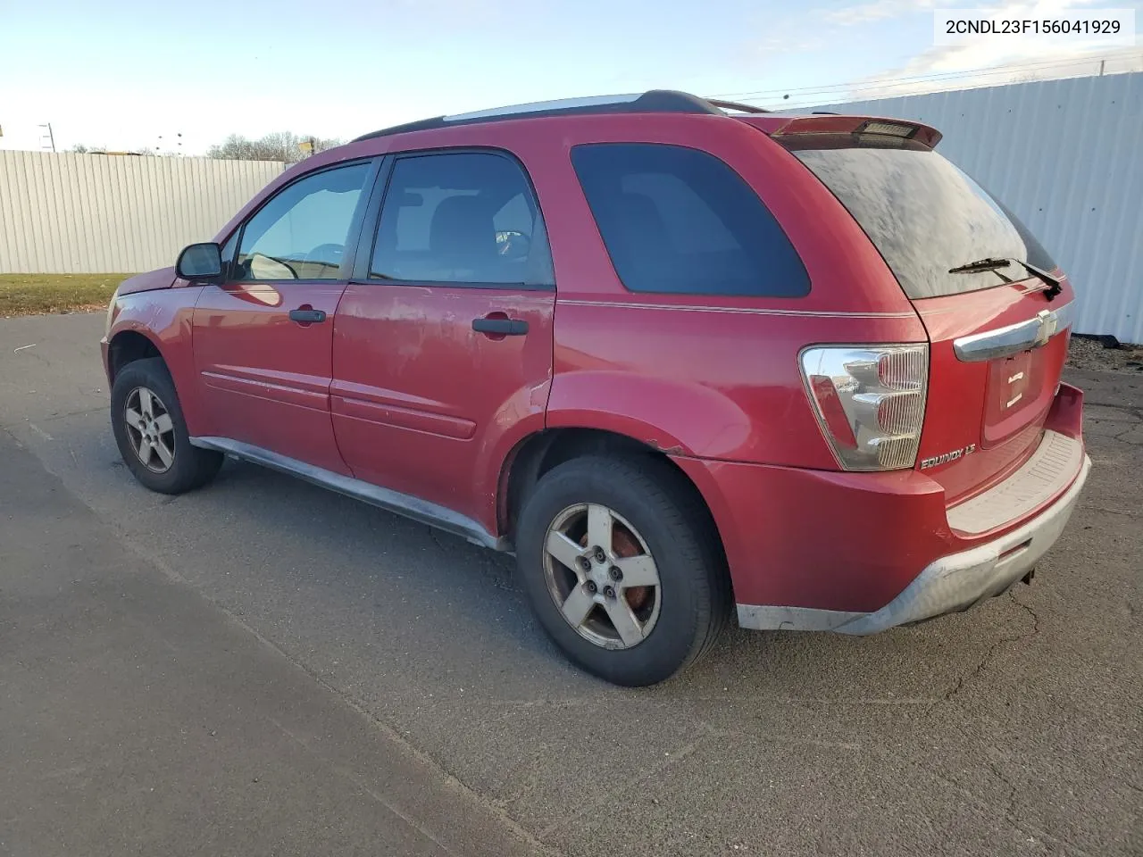 2005 Chevrolet Equinox Ls VIN: 2CNDL23F156041929 Lot: 81574724