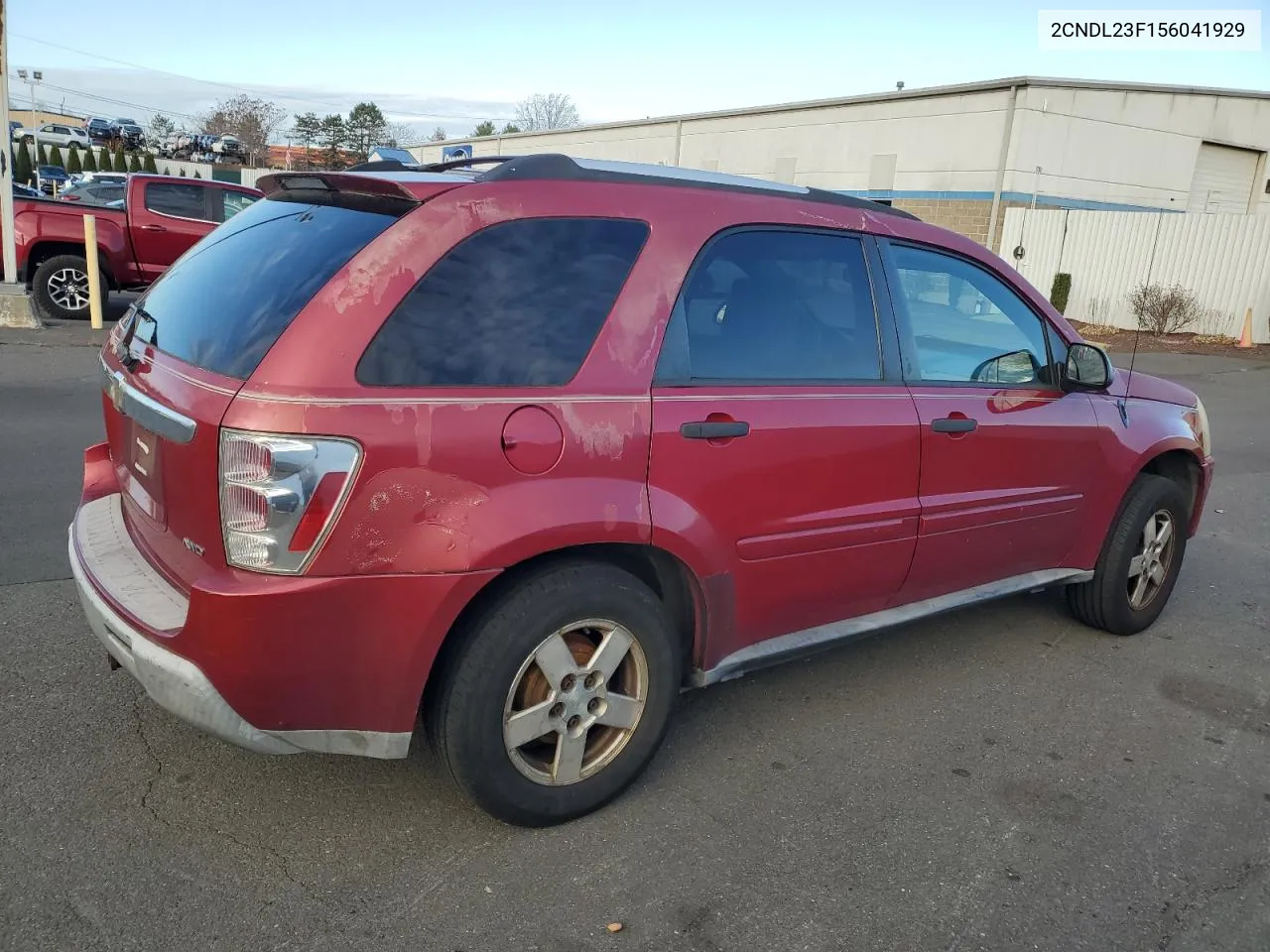 2005 Chevrolet Equinox Ls VIN: 2CNDL23F156041929 Lot: 81574724