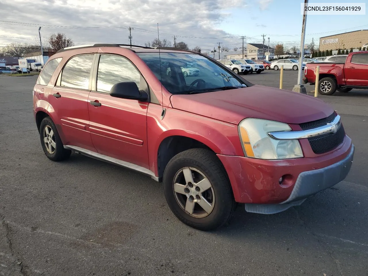 2005 Chevrolet Equinox Ls VIN: 2CNDL23F156041929 Lot: 81574724