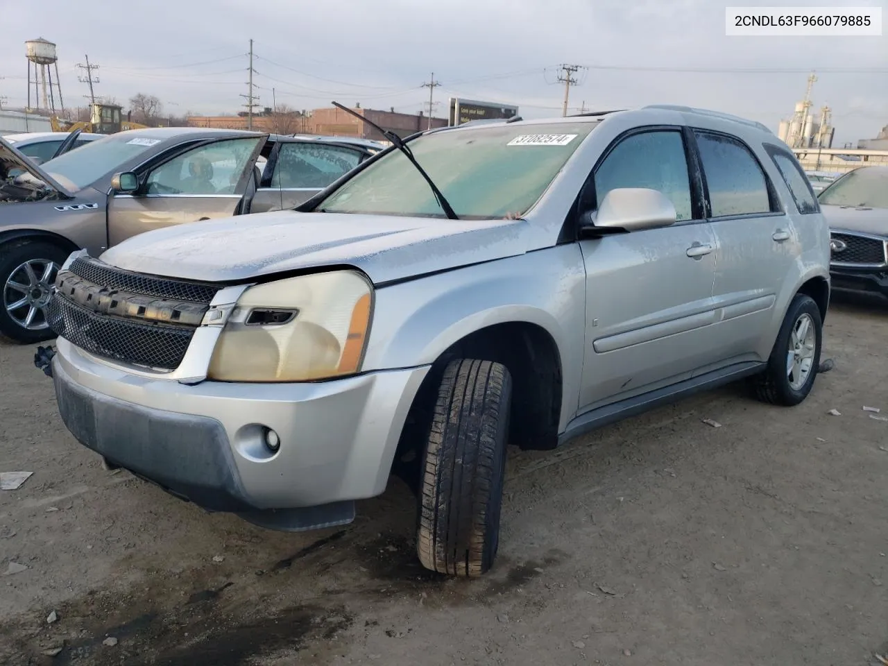 2006 Chevrolet Equinox Lt VIN: 2CNDL63F966079885 Lot: 37082574