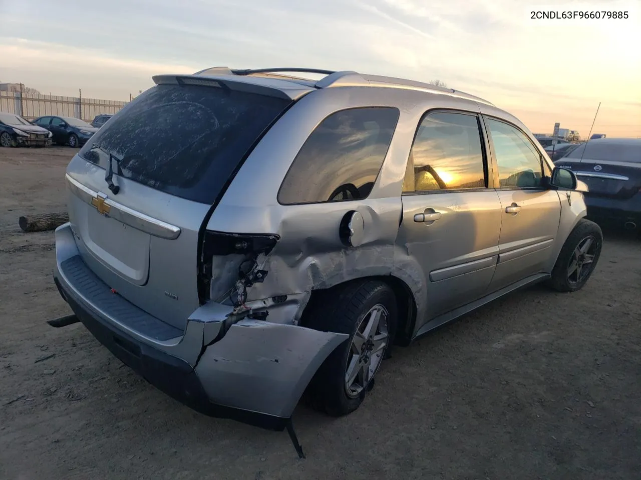 2006 Chevrolet Equinox Lt VIN: 2CNDL63F966079885 Lot: 37082574