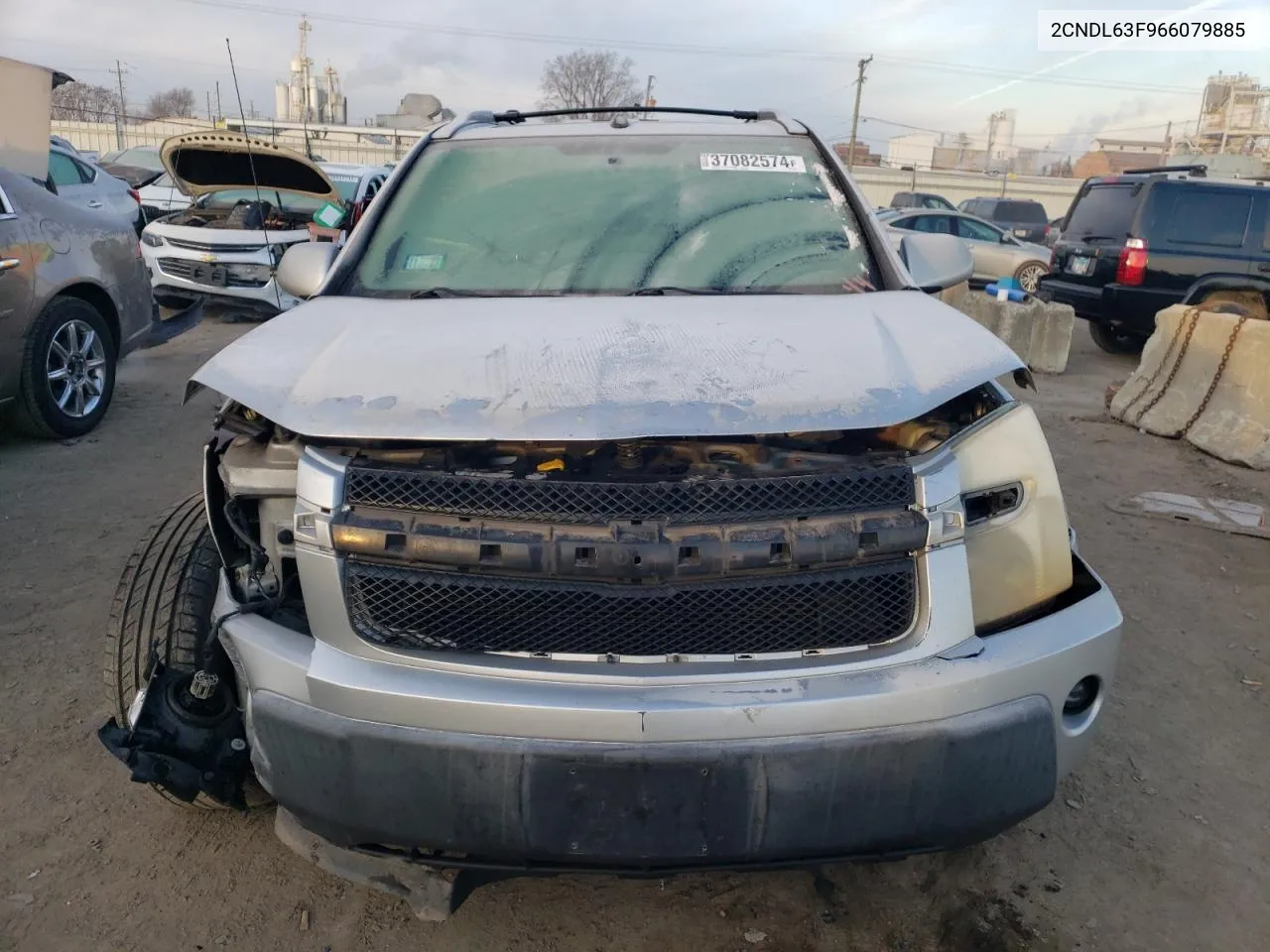 2006 Chevrolet Equinox Lt VIN: 2CNDL63F966079885 Lot: 37082574