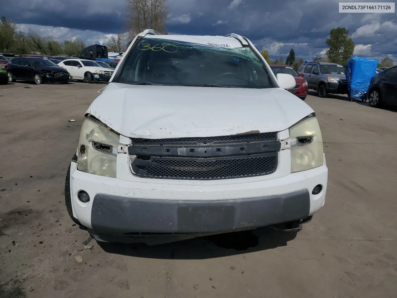 2CNDL73F166171126 2006 Chevrolet Equinox Lt