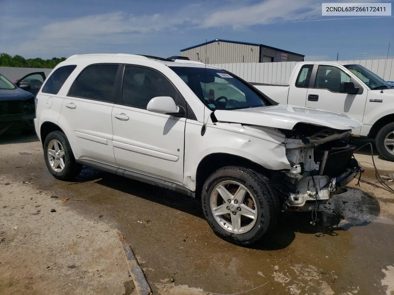 2CNDL63F266172411 2006 Chevrolet Equinox Lt