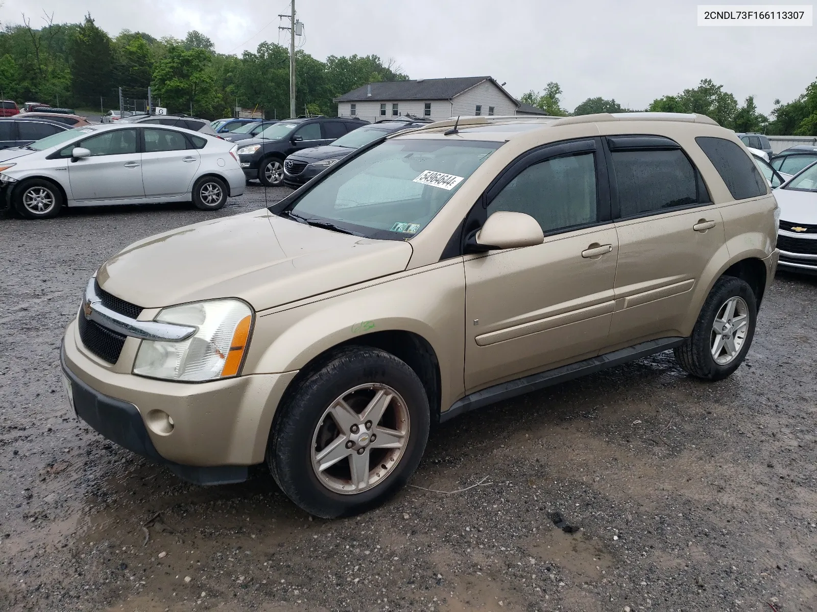 2006 Chevrolet Equinox Lt VIN: 2CNDL73F166113307 Lot: 54964644