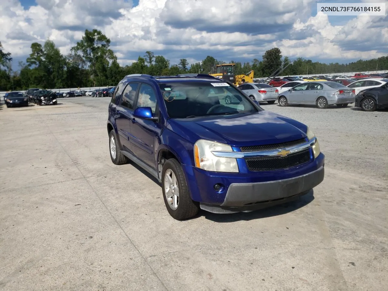 2006 Chevrolet Equinox Lt VIN: 2CNDL73F766184155 Lot: 66067764