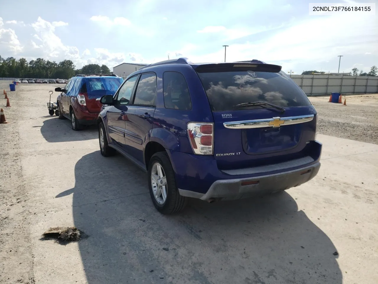 2006 Chevrolet Equinox Lt VIN: 2CNDL73F766184155 Lot: 66067764