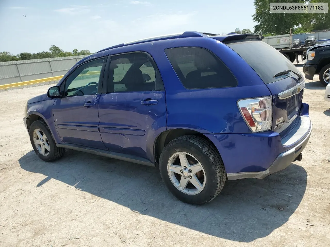 2006 Chevrolet Equinox Lt VIN: 2CNDL63F866171182 Lot: 66528824