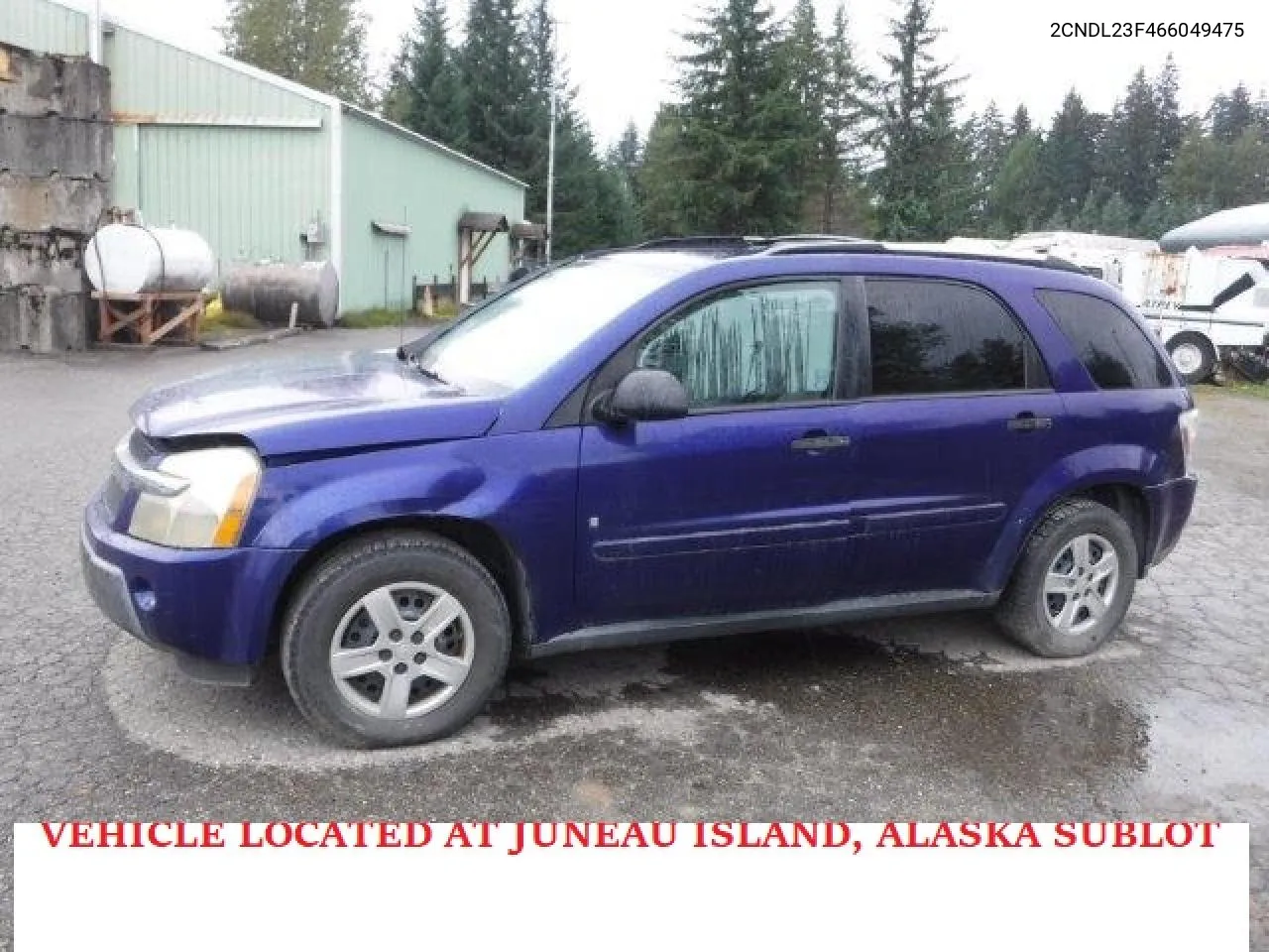 2006 Chevrolet Equinox Ls VIN: 2CNDL23F466049475 Lot: 67545464