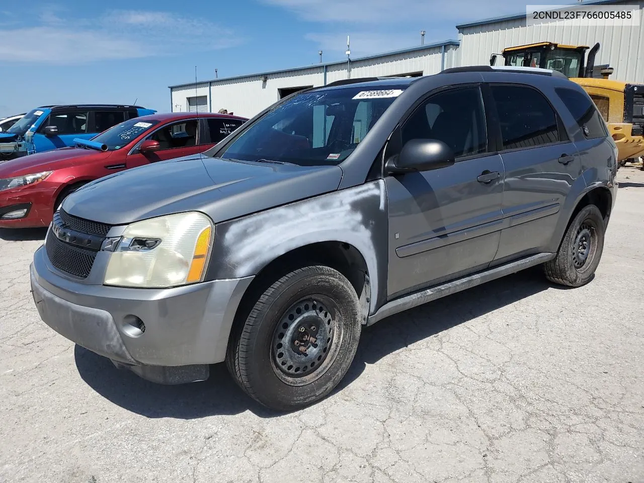 2006 Chevrolet Equinox Ls VIN: 2CNDL23F766005485 Lot: 67589664