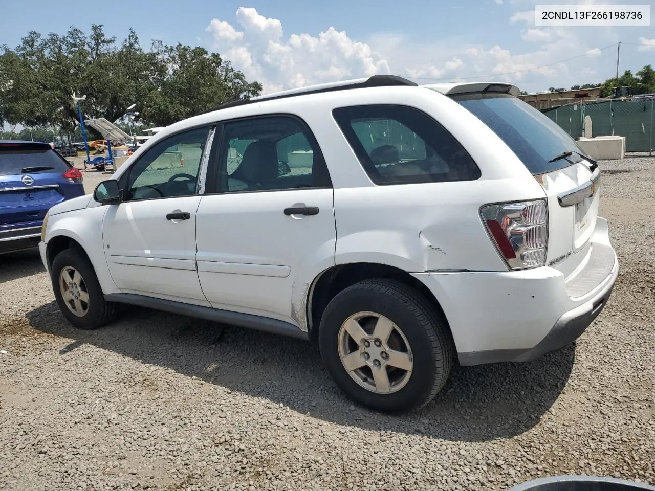 2006 Chevrolet Equinox Ls VIN: 2CNDL13F266198736 Lot: 67661514