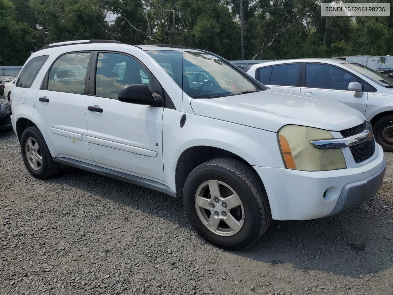 2CNDL13F266198736 2006 Chevrolet Equinox Ls