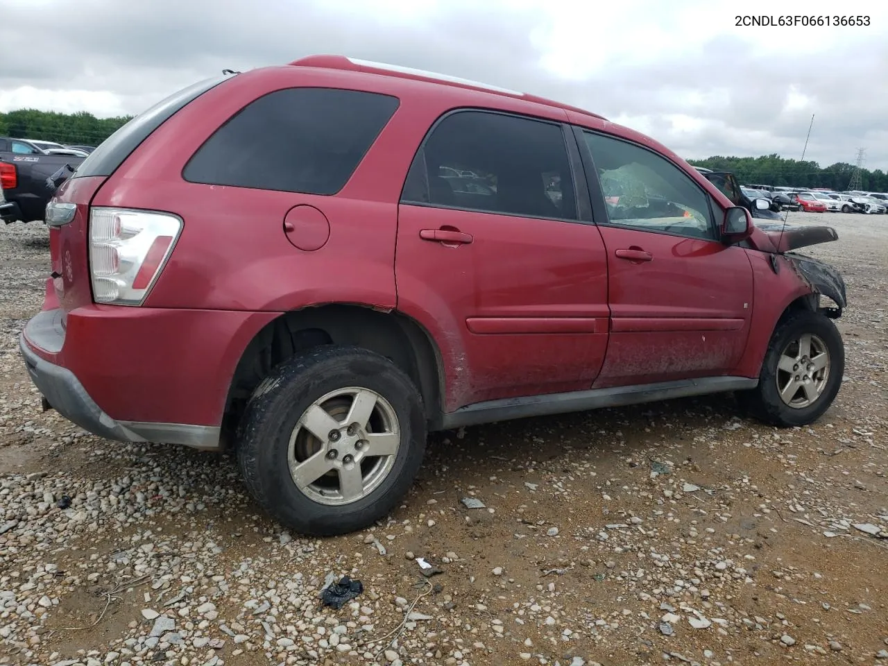 2006 Chevrolet Equinox Lt VIN: 2CNDL63F066136653 Lot: 68700434