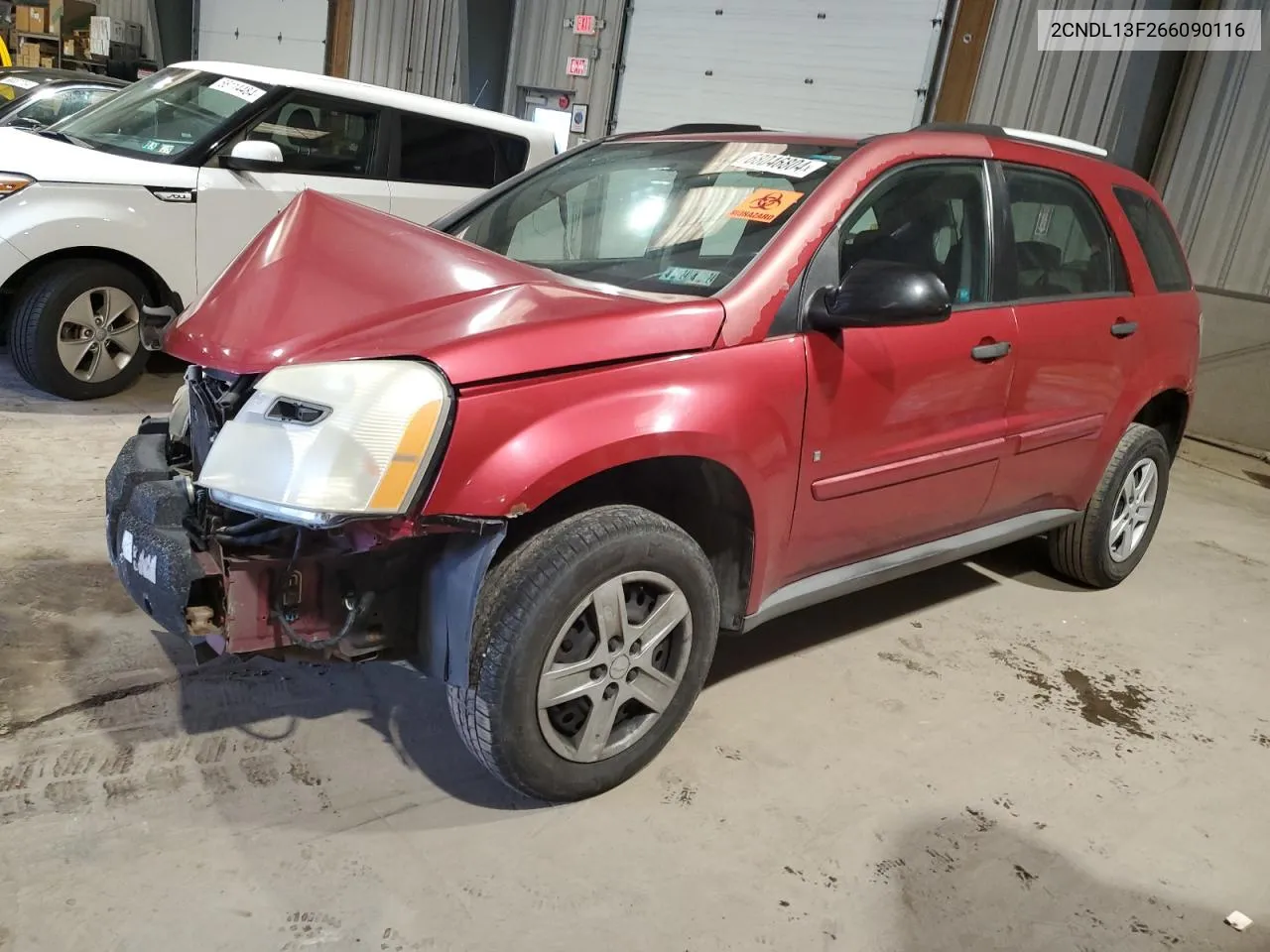 2CNDL13F266090116 2006 Chevrolet Equinox Ls