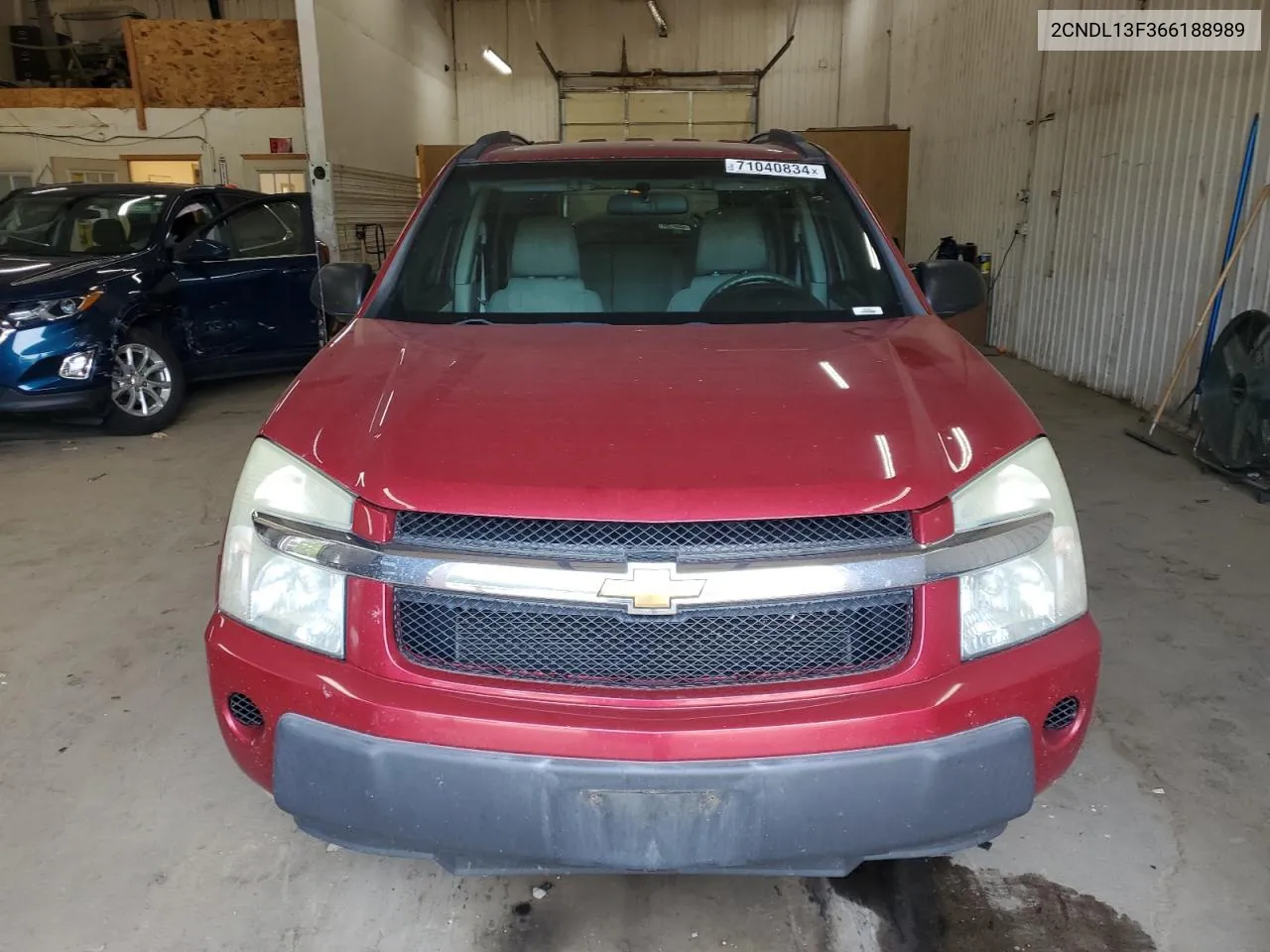 2006 Chevrolet Equinox Ls VIN: 2CNDL13F366188989 Lot: 71040834