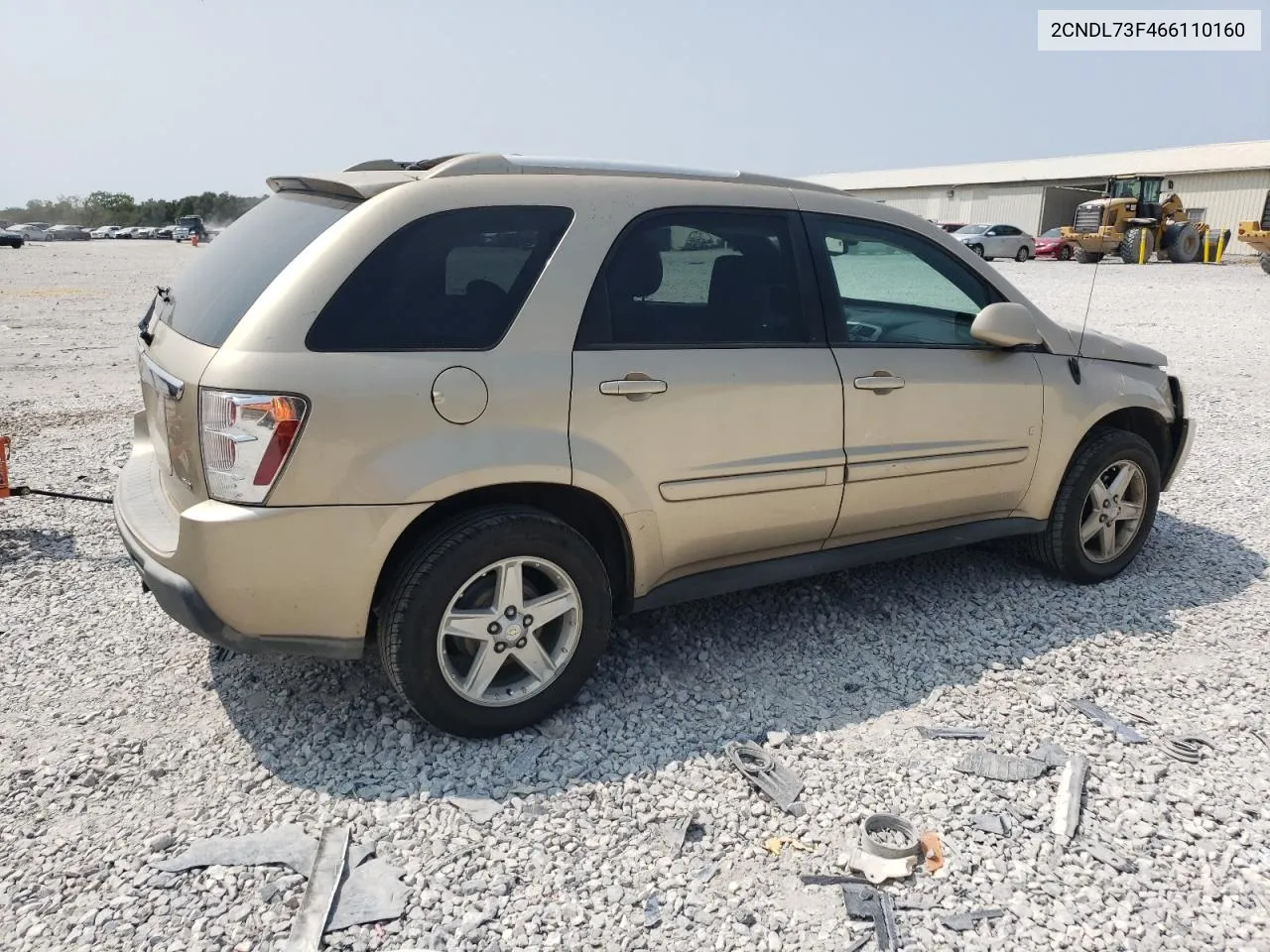 2006 Chevrolet Equinox Lt VIN: 2CNDL73F466110160 Lot: 71096344