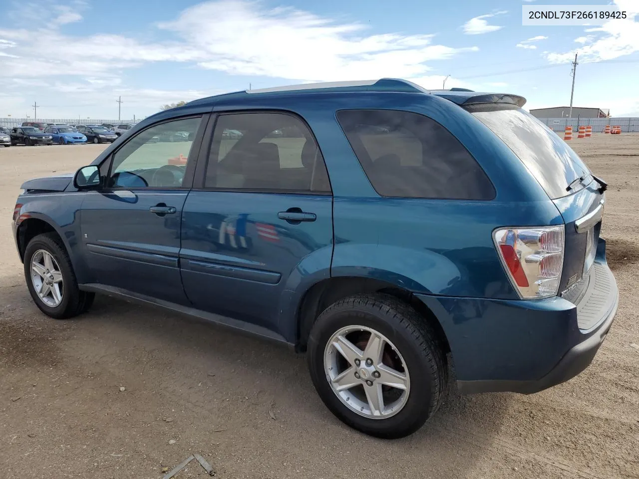 2006 Chevrolet Equinox Lt VIN: 2CNDL73F266189425 Lot: 72331784