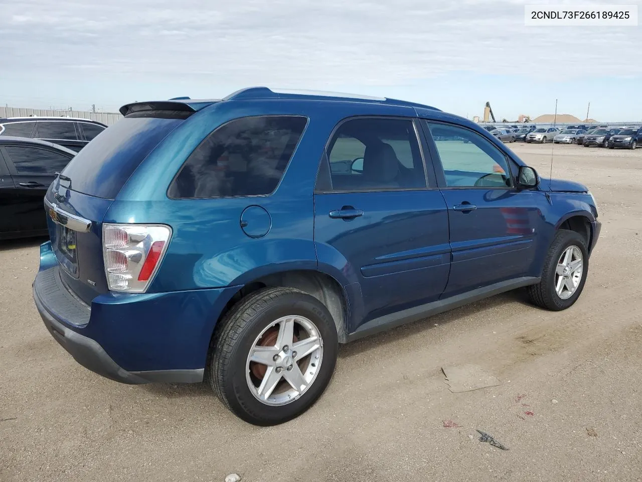 2006 Chevrolet Equinox Lt VIN: 2CNDL73F266189425 Lot: 72331784